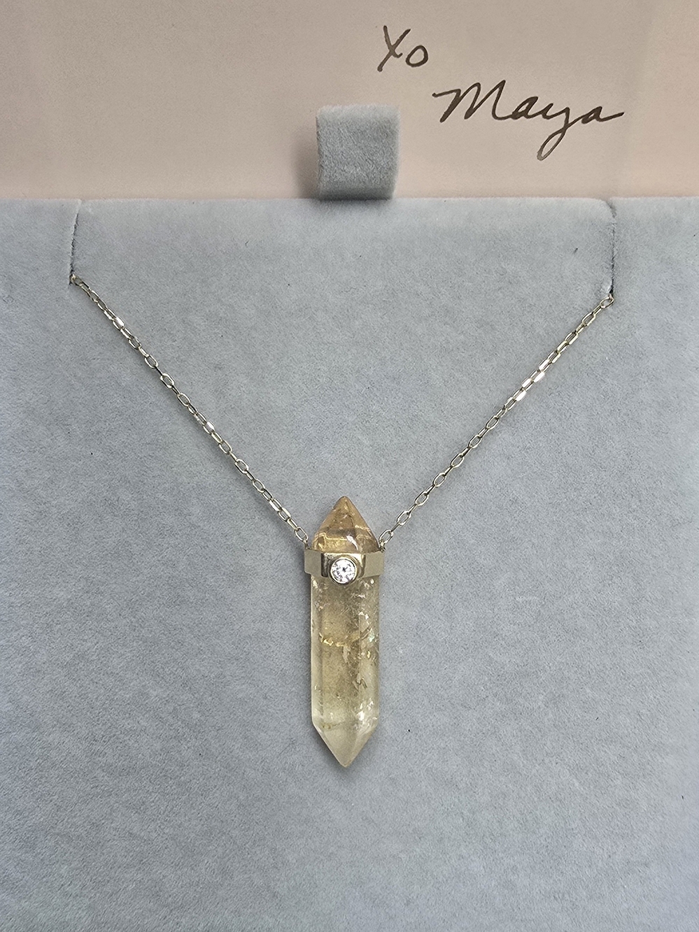 Maya Brenner Happiness Retreat Necklace